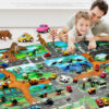 Large City Traffic Car Park Mats Play Kids Rug Developing Baby Crawling Mats Play Game Mat Toys