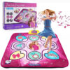 Baby Dance Pad with LED Light Music Kids Educational Activity Gym Crawling Carpet Gift Toys