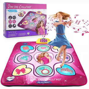 Baby Dance Pad with LED Light Music Kids Educational Activity Gym Crawling Carpet Gift Toys