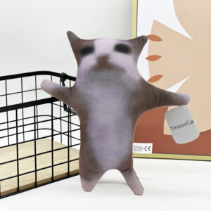 Happy Cat Plush Stuffed Animal Cat With Sound Cute Cat Plush Interactive Cat Plush Cat Stuffed Animal