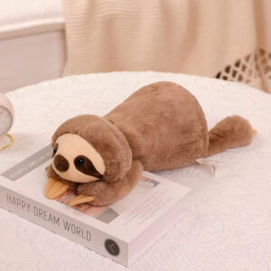 Stuffed Plush Animals Fox Crocodile Sloth Weighted Plushie Pillows for Relieve Anxiety Weighted Plush