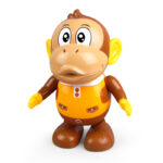 Dancing Monkey Music Walking Lighting Funny Swing Animal Doll Electric Toy Kids Gift