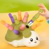 Toys Baby Cartoon Animals Early Digital Enlightenment Doll Infant Hand-eye Coordination Training