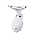 Neck Face Lifting Tool Massager LED Photon EMS Thermal Micro-current Massage Wrinkle Remover Anti Aging Remove Neck Lines