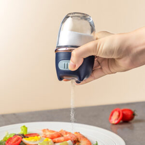 Metered Push Seasoning Dispenser Salt Sugar Seasoning Spice Bottle Kitchen Decoration Accessories