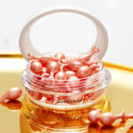 Bottle Caviar Capsules Cream Fullerene Moisturizing Anti-aging Anti-wrinkle Skin Lifting Capsule Serum Face Cream Skin Car