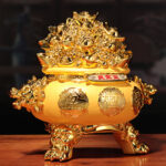 Wealth Zhaocai Treasure Pot House Home Living Room Tv Cabinet Wine Cabinet Decor Housearming