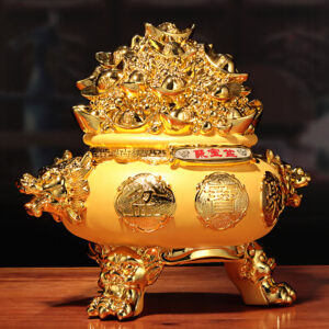 Wealth Zhaocai Treasure Pot House Home Living Room Tv Cabinet Wine Cabinet Decor Housearming
