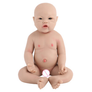 Mommy Town Silicone Realistic Girl Reborn Baby For Kids Birthday Gift Infant Care Model