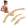 Drainage Massager Wooden Gua Sha Scraper Body Acupressure Physical Therapy Tool Anti Cellulite Relieve Muscle Fatigue