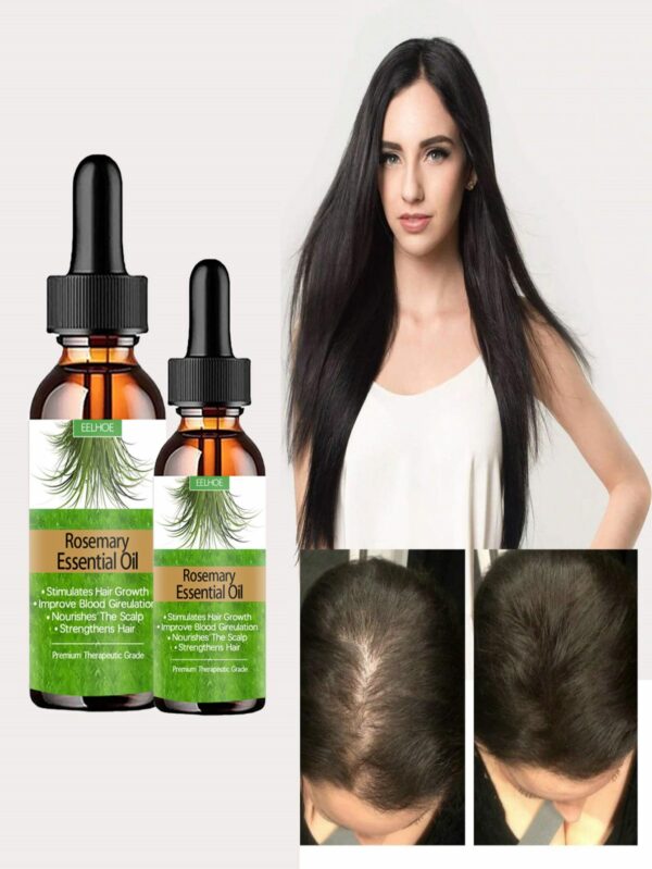 Hair Oil Nourishment Scalp & Stimulates Hair Growth Hair Care Essential Oil Refreshing Firming Skin Rosemary Oil