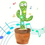 Dancing Talking Cactus Toys For Baby Boys And Girls, Singing Mimicking Recording Repeating What You Say Sunny Cactus Up Plus