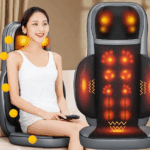 Heated Massage Pad For Bed Neck Shoulder Full Body Cushion Waist And Back Massager Multifunctional Kneading