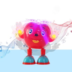 Funny Plastic Robot Novelty Mini Electric Music Dancing for Creative Supplies Kids Relieve Boredom