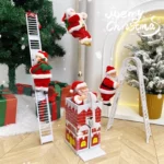Dancing Santa Claus Musical Electric Twerk Singing Dancing Santa Clause Hip Shake Figure Twisted Hip Toys