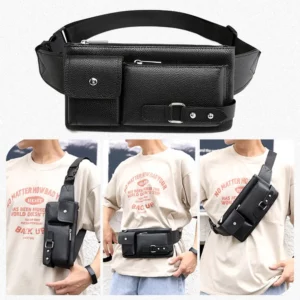 Waist Bag Men's Multi-purpose Large-capacity Fanny Pack for Men Belt Pocket Mobile Phone Casual Sports Chest Bags
