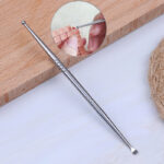 Ears Reflexology Massage Tool Acupuncture Pen Double Headed Ear Care Tool Point Probe Pen Massager for Face
