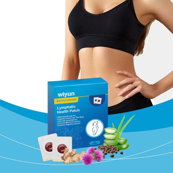 Body Shaping Patches Fast Burning Fat Lymphatic Patches Improve Stomach Belly Slimming Stickers For Female Male Reduce Swel