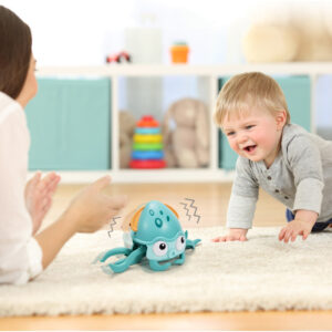 Dancing Octopus Run Away Toy for Babies Crawling Interactive Escape Toys Baby Birthday