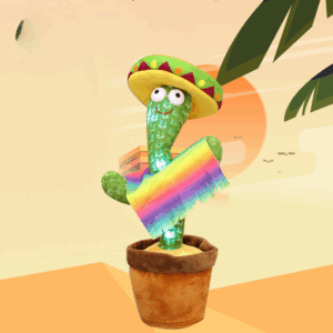 Intelligent Cactus Interactive Learning and Musical Toy for Kids to Dance Record and Speak with Fun