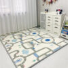 Foldable Baby Play Mat Crawling Carpet Puzzle Mat cartoon Children Activity Rug Folding Blanket Floor Games Toys