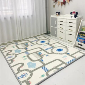 Foldable Baby Play Mat Crawling Carpet Puzzle Mat cartoon Children Activity Rug Folding Blanket Floor Games Toys