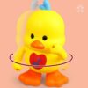 Multifunctional Dancing Ducks Toys Light Up Cute Little Yellow Ducks Robot Mini Music Dancing Animals Lamps