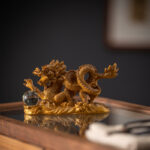 Dragon Statue Tea Pet Ornament Collection Decorative Tea Pet Figurine for Tea House Study Room Home Decor