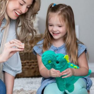 Dinosaur Hippo Weighted Plush Toy Cartoon Plushie Animals Doll Soft Stuffed Plush For Kids Girls Boys Gifts
