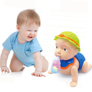 Electric Crawl Baby Music Light Dancing Walking Doll Kids Toy Toddlers Learn To Climb Early Education Toys