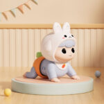 Fun Electric Rabbit Crawling Baby Toys Baby Toddler Early Learning Crawling Doll Learning to Crawl Guide Toys
