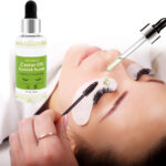 Natural Castor Eyelashes Growth Essential Oil Thick Longer Nourishing Enhancer Lash Eyebrow Hair Growth Liquid Castor Essential