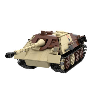 Jagdpanther tank destroyer Model creative ideas high-tech Child Toy Gift Armored Car Blocks