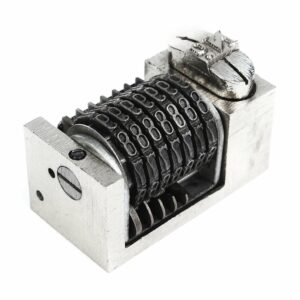 Numbering Machine Digit Backward Flat Press Lead Printing Windmill Letterpress