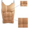 Skin False Muscle Masquerade Costume Tricky Prop Cosplay Fake Macho Chest EVA Abdominal muscles Halloween