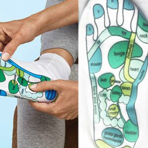 Acupressure Reflexology Socks Physiotherapy Massage Sock Breathable Relieve Point Reflexology Tired For Women Socks Men