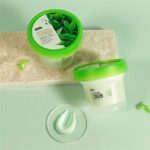 Green Tea Exfoliating Facial Scrub Deep Cleansing Relieve Acne Blackhead Whitening Shrink Pores Tender Skin Body
