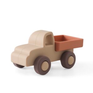 Montessori Baby Silicone Car Toys Newborn Baby Things Silicone Baby Teether Toy Car Educational Toy Silicone Blocks