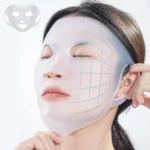 Separable Silicone Mask Reusable Hanging Ear Lifting Full Anti Wrinkle Face Mask Moisturizing Anti-evaporation Skin Care
