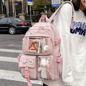 Study Women Laptop Backpack Boys Girls School Books Bags For Teenage Girls Kawaii College Student Kids Book Bag