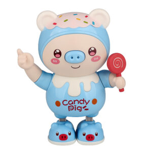 Electric Dancing Pet Pig Toys With Swing Light Music Little Cute Pig Animal Toys For Baby Birthday
