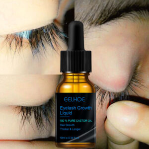 Eyelash Fast Growth Liquid Moisturizing Pure Castor Oil Thicken Eyelashes Lengthening Eyebrow Serum