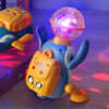 Electric Rotating Top Ball Stunt Little Penguin Light Music Glowing toys Kids Puzzle Toys Spinning Dancing Fun