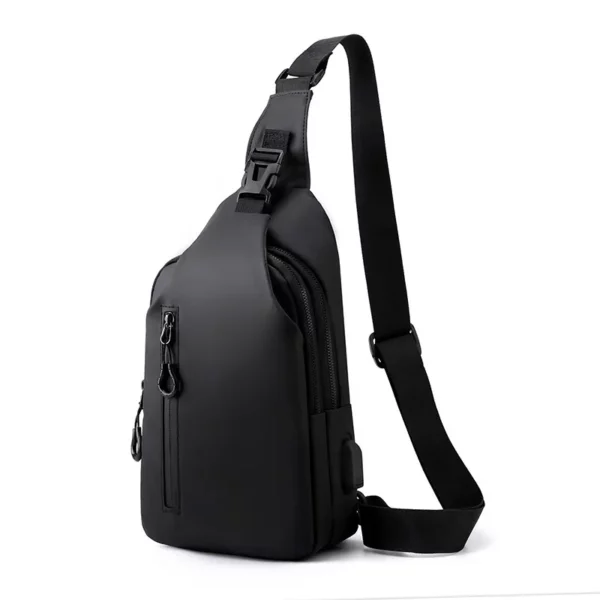 Men's Sports Crossbody Bag Leisure Large capacity Ins Fashion Tooling single Shoulder Trendy Unique Cool Travel Chest Bags