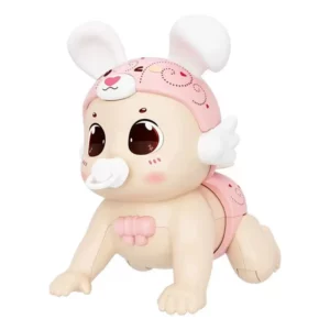 Crawling Baby Dolls Baby Crawling Toys 6 Months Plus Light Up Music Singing Dancing Crawling Walking Interactive