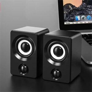Desktop Computer Speaker Wired Bluetooth Mini Speaker Usb Desktop Usb Mini Heavy Bass Cannon Home Use