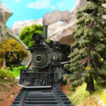 Metal Mogul Locomotive  Assembly Model Building Kit DIY Toys