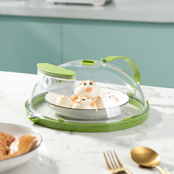 Clear Microwave Splash Covers Microwave Lid Protectors With Handles Steam Vents Keep Your Microwave Clean