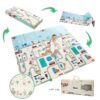Baby Folding Kids Rug 1cm Thickness Toddler Crawling Pad Games Children's Toys Activity