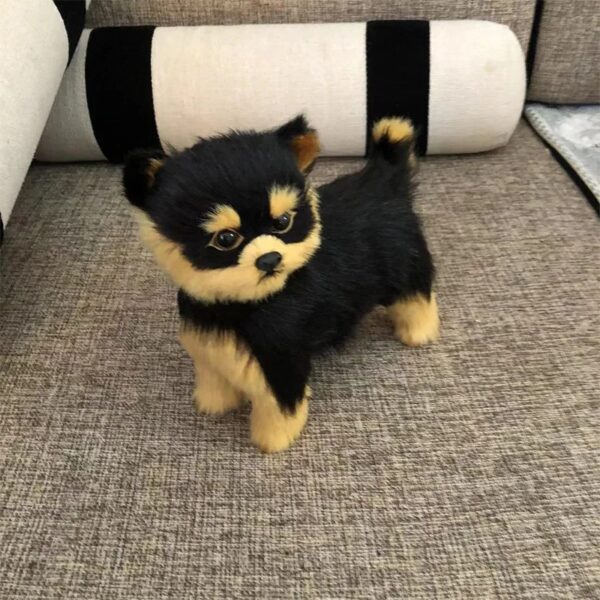 Simulation Yorkshire Puppies Crafts Gifts Wholesale Holiday Gifts Plush Toys Children's Toys Stuffed Animals